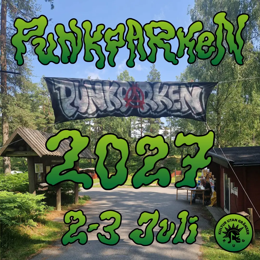Banner för Punkparken 2-3 Juli 2027 